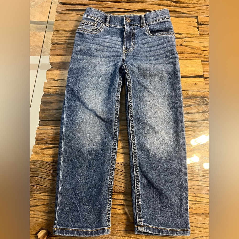 OshKosh B'gosh Dark Blue Straight Jeans (Preowned)